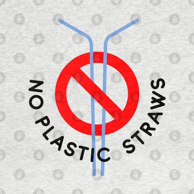 No Plastic Straws by Ageman